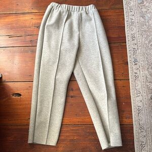SHEIN wool feel pull on trouser